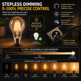 Dimmer Switch Fabric Cord for Hanging Pendant Lamp Fixture, Lampshades 15 Feet Decorative Braided Flexible Cable E-26/ E-27 Light Bulb Socket & 2 Prong Flat Plug (Black)